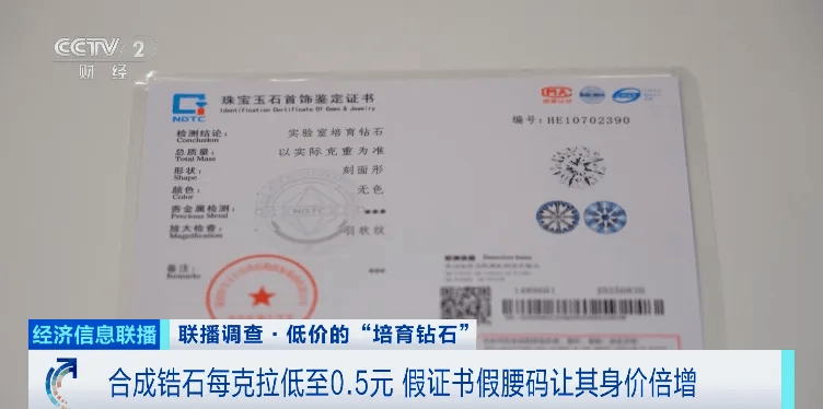 假的！别戴！这种“钻石”，进货仅0.5元